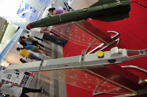 無人機用空地武器。新華軍事記者鄭文浩 攝