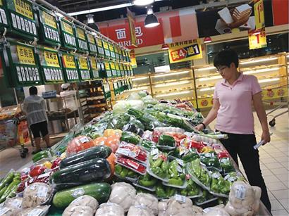 超市撕有機(jī)蔬菜標(biāo)識(shí)改無公害
