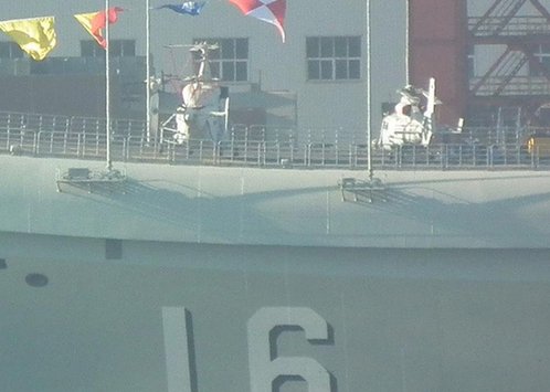 中國航母平臺(tái)交付海軍舷號(hào)16號(hào)艦 將出港入役