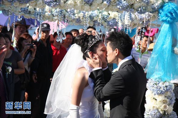 體壇大腕婚禮PK 林丹楊威奢華大辦姚明低調