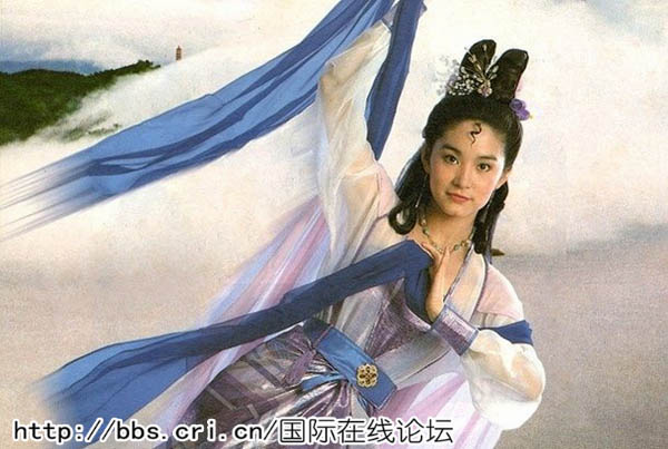 圖揭沒(méi)有整容的80年代古裝美人