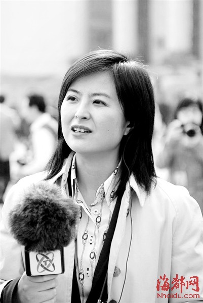 張泉靈，主持《人物周刊》《焦點訪談》《新聞會客廳》等