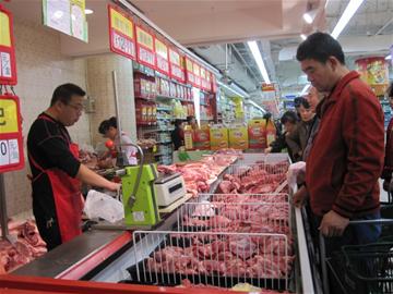青島市場豬肉價(jià)格再漲一元