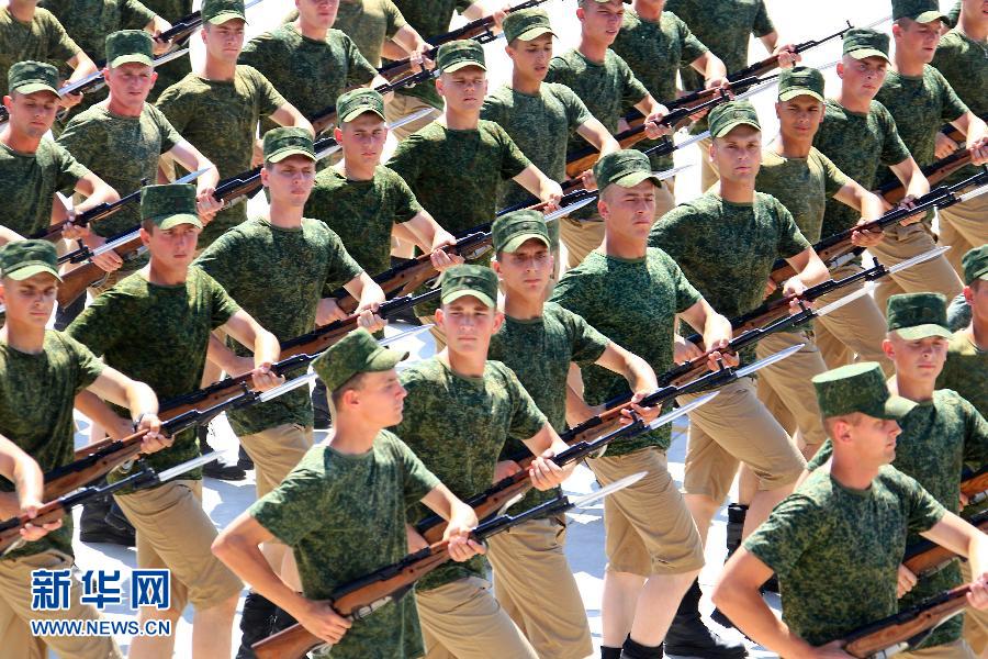 外軍參閱方隊訓(xùn)練見聞